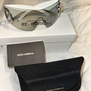 Dolce & Gabbana Gray Re-Edition Sunglasses